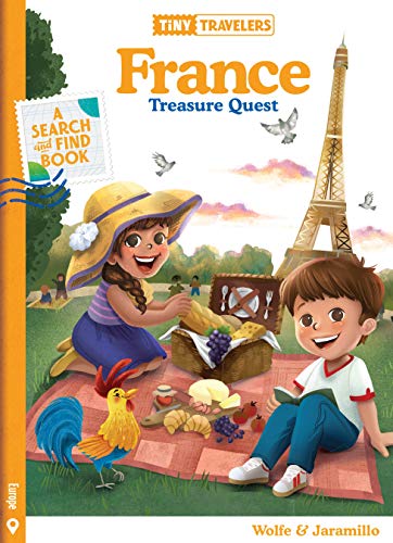 Tiny Travelers France Treasure Quest [Hardcover]