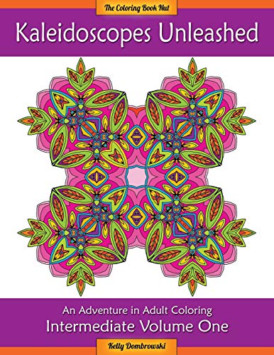 Kaleidoscopes Unleashed An Adventure In Adult Coloring (intermediate) (volume 1 [Paperback]