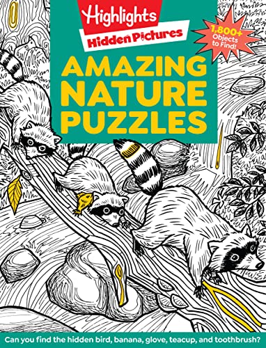 Amazing Nature Puzzles: Explore & Discover with Over 100 Fun Hidden Pictures [Paperback]