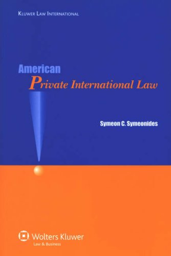 American Private International La [Paperback]