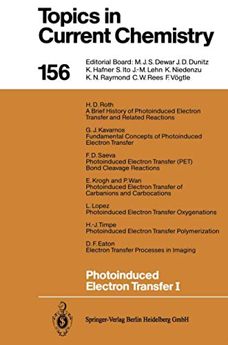 Photoinduced Electron Transfer I [Paperback]