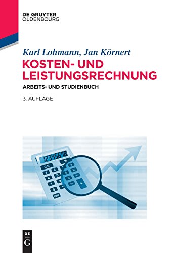 Kosten- Und Leistungsrechnung Arbeits- Und Studienbuch (german Edition) [Paperback]