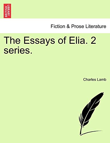 Essays of Elia 2 Series [Paperback]