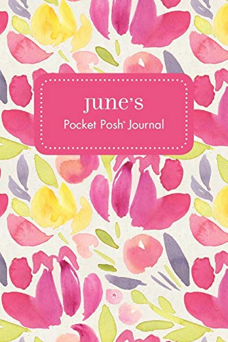 June's Pocket Posh Journal, Tulip [Paperback]