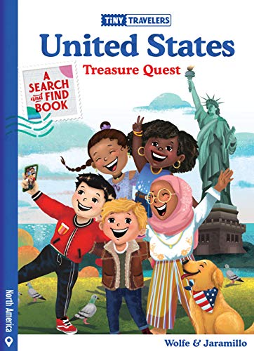 Tiny Travelers United States Treasure Quest [Hardcover]