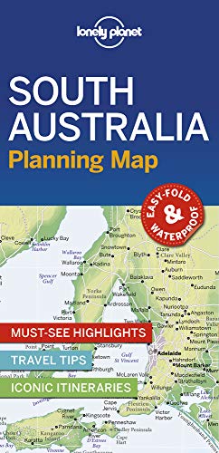 Lonely Planet South Australia Planning Map [Sheet map, folded]