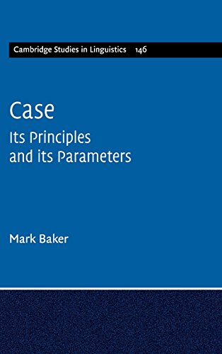 Case Its Principles and its Parameters [Hardcover]