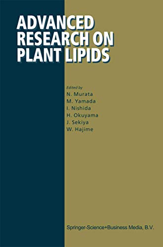 Advanced Research on Plant Lipids [Paperback]