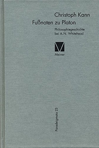 Fu_noten Zu Platon (paradeigmata) (german Edition) [Paperback]