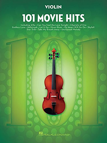 101 Movie Hits for Violin [Paperback]