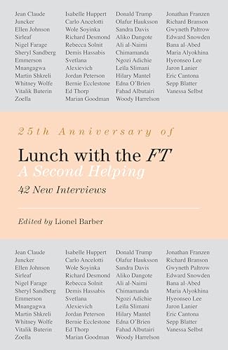 Lunch with the FT: A Second Helping [Hardcover]