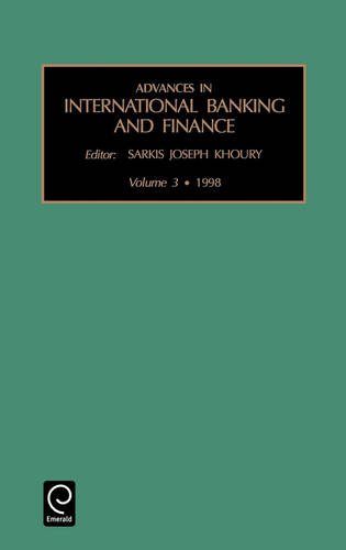 Advances in International Banking and Finance [Hardcover]