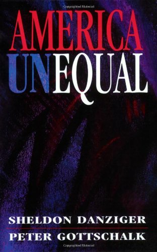 America Unequal (russell Sage Foundation S) [Paperback]