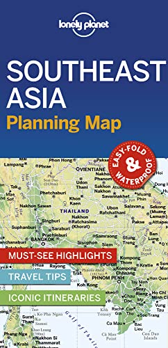 Lonely Planet Southeast Asia Planning Map [Sheet map, folded]