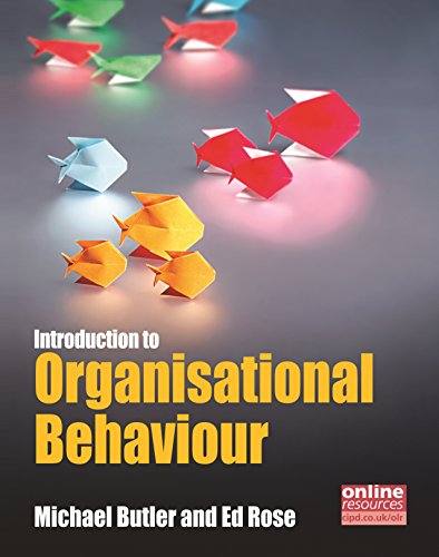 Introduction To Organisational Behaviour (cipd Publications) [Paperback]