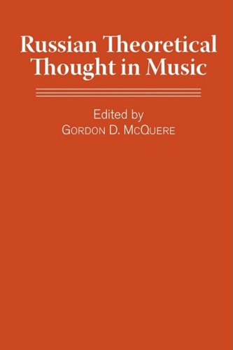 Russian Theoretical Thought in Music [Paperback]