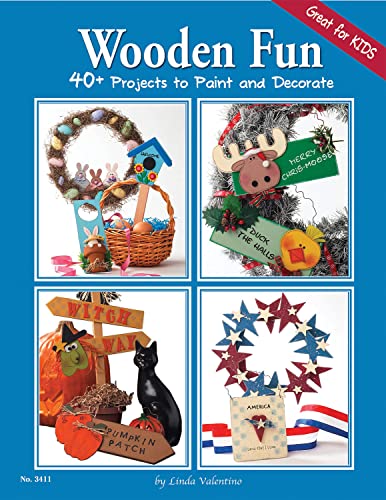 Wooden Fun: 40+ Projects To Paint And Decorate [Paperback]