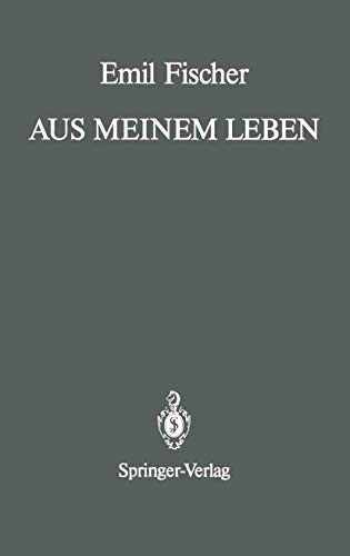 Aus Meinem Leben With a Prologue and an Epilogue by Bernhard Witkop [Paperback]