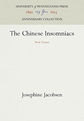 Chinese Insomniacs  Ne Poems [Hardcover]