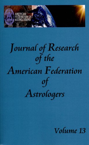 Journal of Research of the American Federation of Astrologers [Paperback]