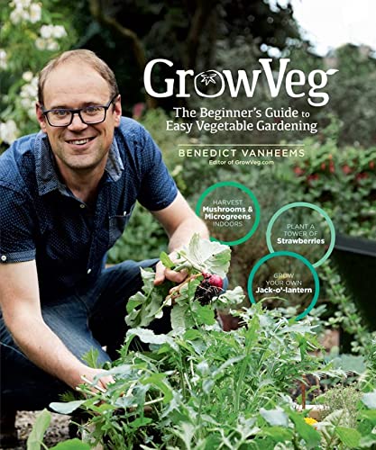 GrowVeg: The Beginner's Guide to Easy Vegetable Gardening [Hardcover]