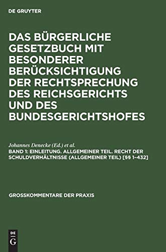 Einleitung. Allgemeiner Teil. Recht der Schuldverhltnisse (Allgemeiner Teil) [ [Hardcover]