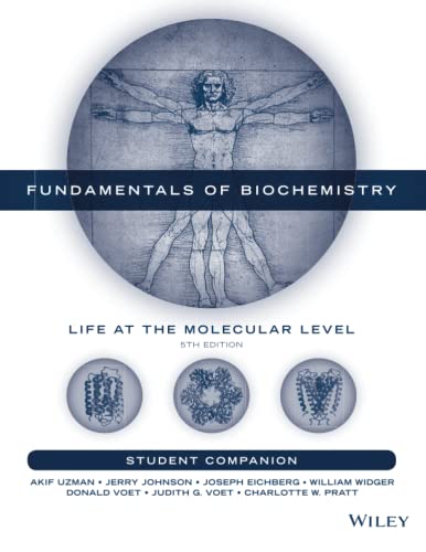 Fundamentals of Biochemistry, Student Companion: Life at the Molecular Level [Paperback]