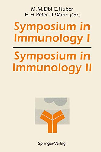 Symposium in Immunology I and II [Paperback]