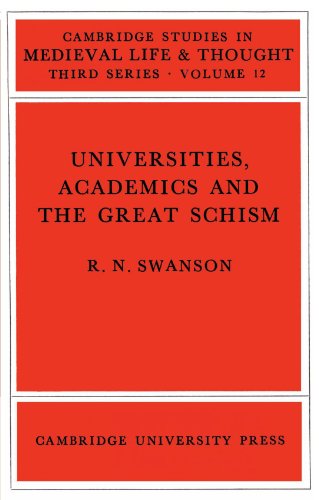 Universities, Academics and the Great Schism [Paperback]