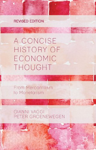 A Concise History of Economic Thought From Mercantilism to Monetarism [Paperback]