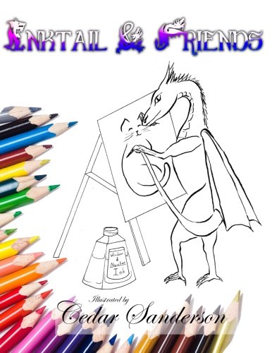 Inktail & Friends A Coloring Book [Paperback]