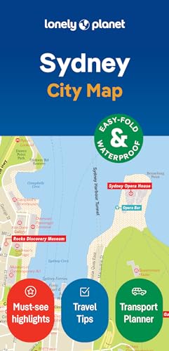 Lonely Planet Sydney City Map [Sheet map, folded]