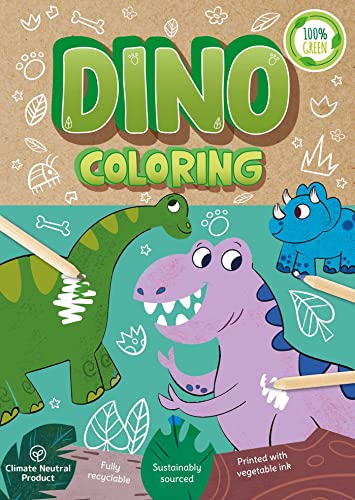 Dino Coloring: A Fully Recyclable Coloring Bo