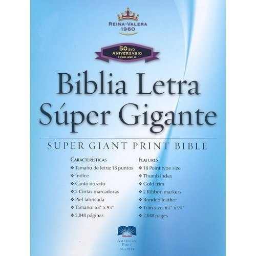 Rvr90 Super Large Print (spanish Edition) [Le