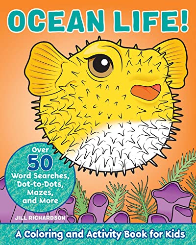 Ocean Life!: A Coloring and Activity Book for Kids [Paperback]