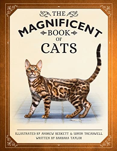 The Magnificent Book of Cats: (Kids Books About Cats, Middle Grade Cat Books, Bo [Hardcover]