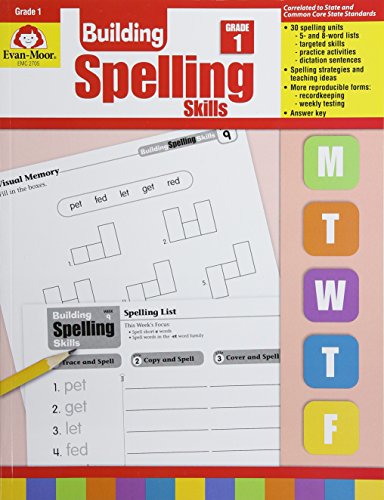 Building Spelling Skills: Grade 1 [Paperback]