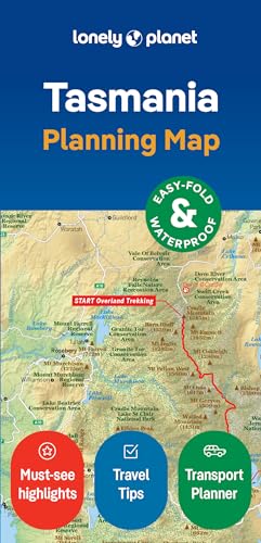 Lonely Planet Tasmania Planning Map [Sheet map, folded]