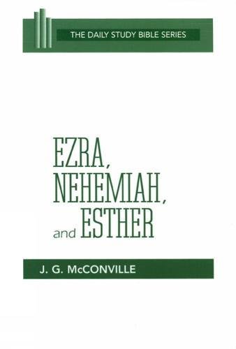 Ezra, Nehemiah, and Esther (Dsb-OT) [Paperback]