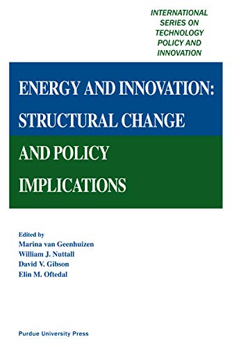 Energy And Innovation: Structural Change And Policy Implications (international  [Hardcover]