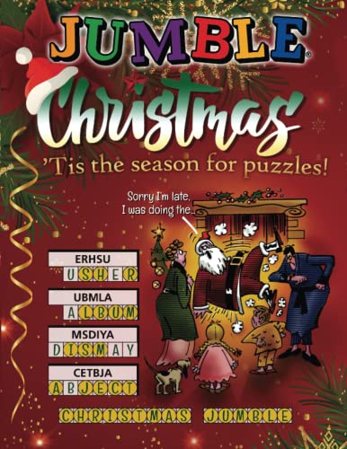 Christmas Jumble®: Tis the season for puzzles! [Paperback]