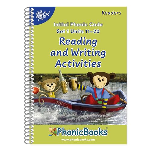 Phonic Books Dandelion Readers Reading and Writing Activities Set 1 Units 11-20  [Paperback]