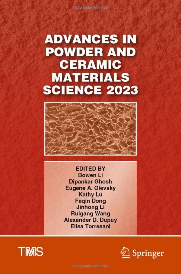 Advances in Powder and Ceramic Materials Science 2023 [Hardcover]