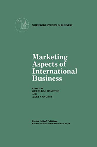 Marketing Aspects of International Business [Paperback]