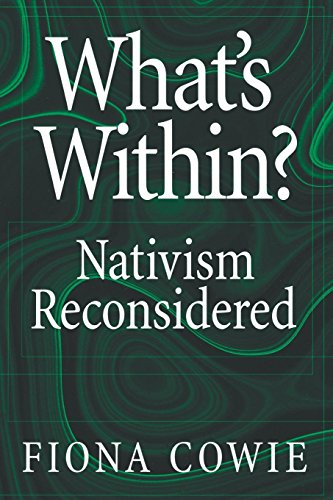 What's Within Nativism Reconsidered [Paperback]