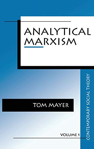 Analytical Marxism [Hardcover]