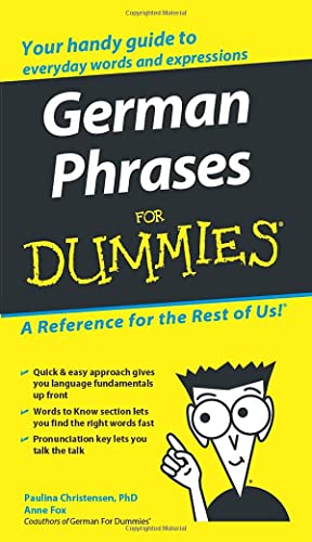 German Phrases For Dummies [Paperback]