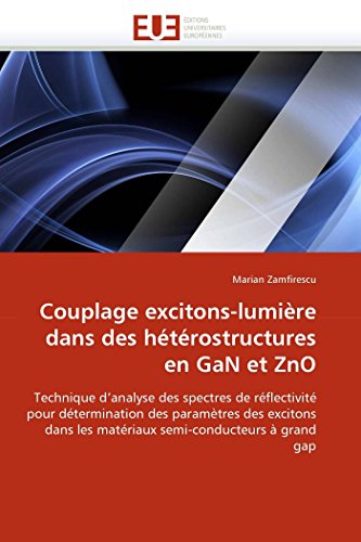 Couplage Excitons-Lumire Dans Des Htrostructures En Gan Et Zno Technique D'a [Paperback]