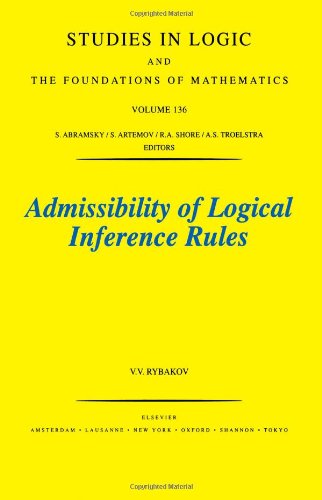 Admissibility of Logical Inference Rules [Hardcover]