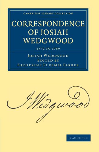 Correspondence of Josiah Wedgood [Paperback]